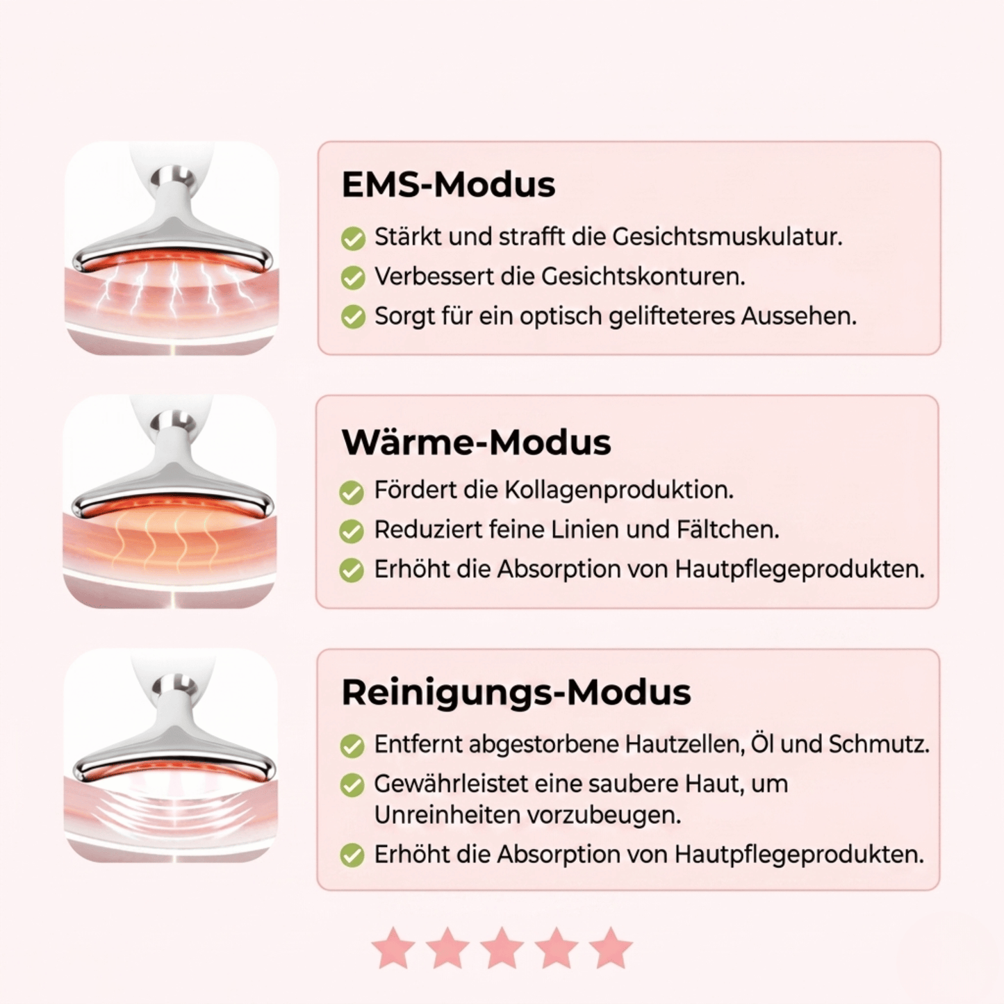 GutLeben 7-in-1 LED Gesichts-Sculptor