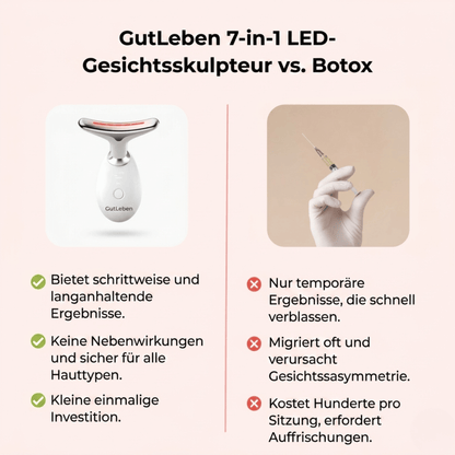 GutLeben 7-in-1 LED Gesichts-Sculptor