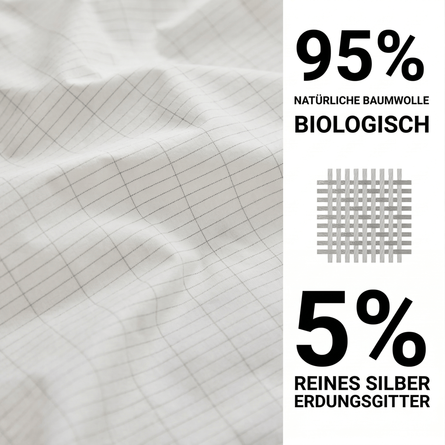 Gut-Leben™ Erdungsbettlaken