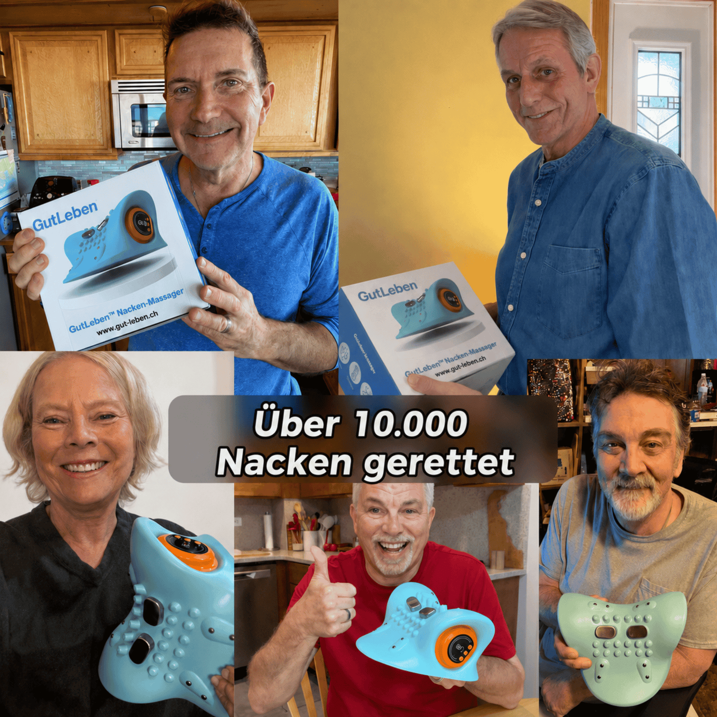 Gut-Leben™ 3 in 1 Nacken Massager