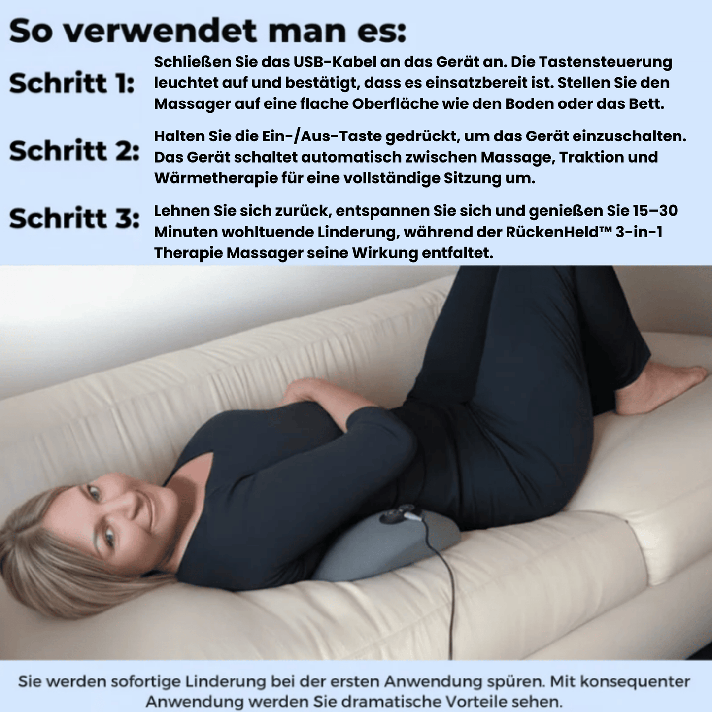 RückenHeld™ / 3-in-1 Therapie